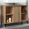vidaXL Sink Cabinet Artisan Oak 80x33x60 cm Engineered Wood