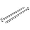 vidaXL Furniture Screws 2 pcs Silver M6 x 100 mm Steel