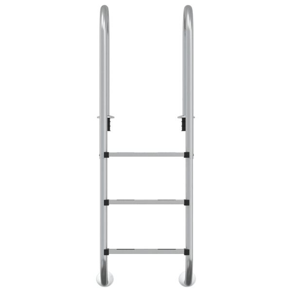 vidaXL Pool Ladder 54x38x158 cm 304 Stainless Steel
