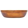 vidaXL Basin Solid Teak Wood &Phi;40x10 cm