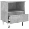 vidaXL Bedside Cabinets 2 pcs Concrete Grey 40x35x50 cm Engineered Wood