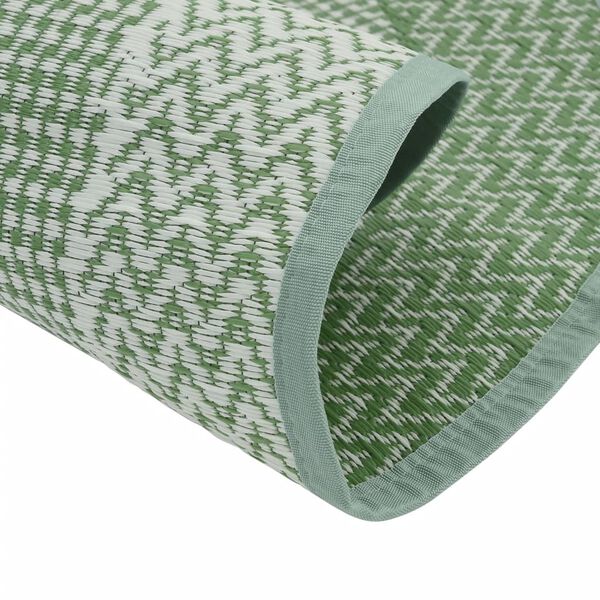 vidaXL Outdoor Carpet ARAKIL Green &Oslash;120 cm PP