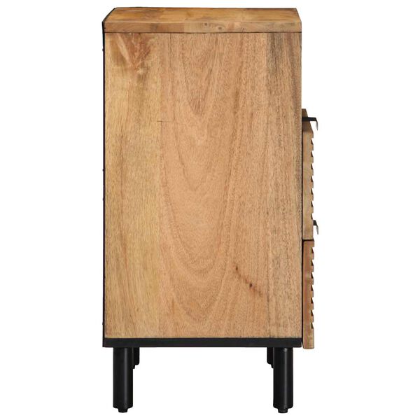 vidaXL Bedside Cabinet Brown 50x33x62 cm Solid Wood Mango