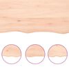 vidaXL Table Top 160x50x(2-6) cm Untreated Solid Wood Live Edge