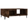 vidaXL Coffee Table Smoked Oak 90x60x35 cm Engineered Wood