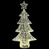 vidaXL Christmas Tree with 160 LEDs Warm white 150 cm Acrylic