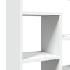 vidaXL Bookcase White 72x20x120 cm Engineered Wood