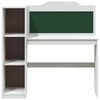 vidaXL Chalkboard Desk ROROS White 120 x 45 x 118.5 cm Engineered Wood
