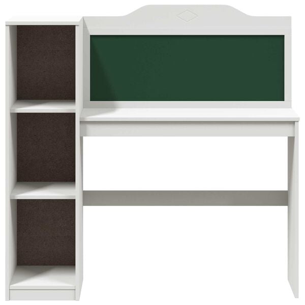 vidaXL Chalkboard Desk ROROS White 120 x 45 x 118.5 cm Engineered Wood