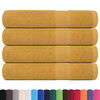 vidaXL Towels "FROGN" 4 pcs Gold 100x200 cm 360 gsm