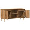 vidaXL TV Cabinet Artisan Oak 102x35x50 cm Engineered Wood