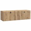 vidaXL Wall-Mounted TV Cabinet Artisan Oak 98 x 31 x 30 cm