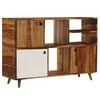 vidaXL Sideboard 118x35x70 cm Solid Acacia Wood