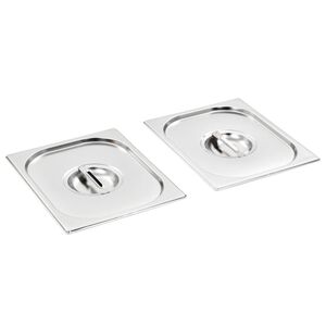 Lids for GN 1/2 Pan 2 pcs Stainless Steel
