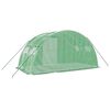 vidaXL Greenhouse with Steel Frame Green 8 m&sup2; 4x2x2 m