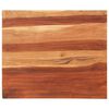 vidaXL Table Top Solid Wood Acacia 25-27 mm 60x70 cm