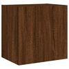 vidaXL TV Wall Cabinets 2 pcs Brown Oak 40.5x30x40 cm Engineered Wood