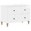 vidaXL Bathroom Sink Cabinet ALKMAAR High Gloss White 82 x 41x 59 cm