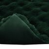 vidaXL Faux Rabbit Fur Blanket Olite Dark Green 240 x 270 cm Polyester