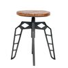 LABEL51 Stool "Pebble" 35x52cm Grey
