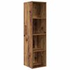 vidaXL TV Cabinet Set 2 pcs Brown 37 x 37 x 142.5 cm Engineered Wood