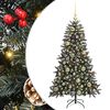 vidaXL Artificial Christmas Tree with 150 LEDs with Stand Green 120 cm