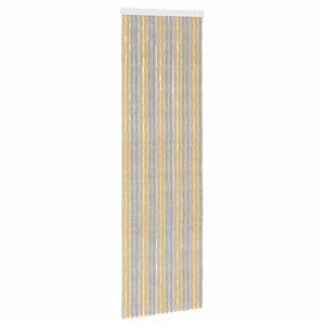 vidaXL Insect Curtain Chenille Grey and Beige 56 x 185 cm 100% PP