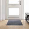 vidaXL Carpet Runner Grey 80 x 200 cm Fabric