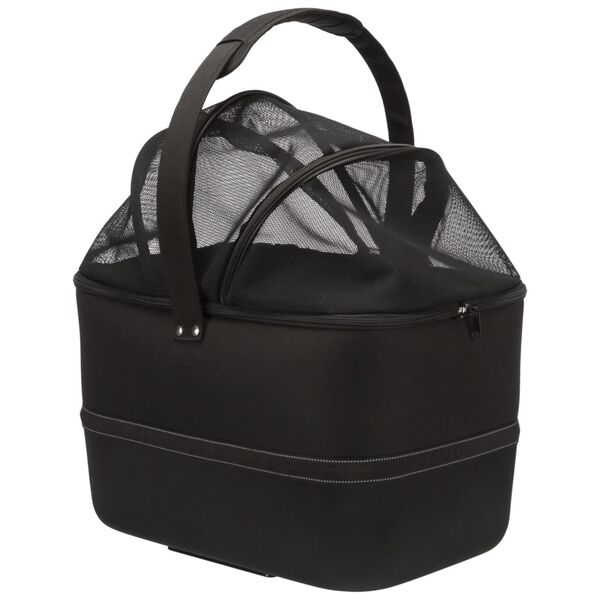 TRIXIE Front Bicycle Basket for Pets 41x47x29 cm Black