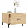 vidaXL Coffee Table Sonoma Oak 50x50x40 cm Engineered Wood