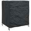 vidaXL Furniture Cover Plain Black 116 x 100 x 120 cm 210D