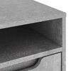 vidaXL TV Cabinet VISNES Concrete Grey 100x40x38 cm Engineered Wood