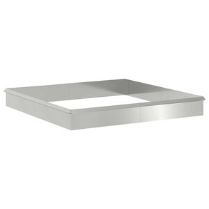 vidaXL Snail Fences 12 pcs Silver Galvanised Steel