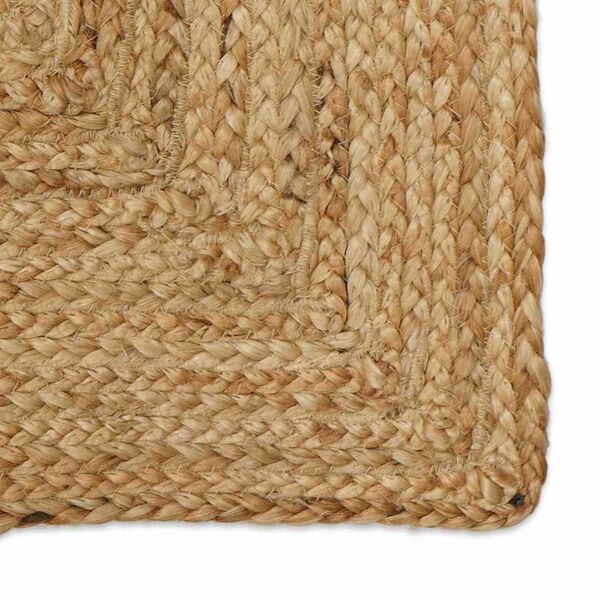 vidaXL Area Rug Beige 240 x 240 cm Jute