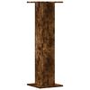 vidaXL Plant Stands 2 pcs Smoked Oak 30x30x95 cm Engineered Wood
