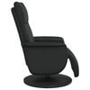 vidaXL Massage Recliner Chair Black 71 x 90 x 105 cm Faux Leather
