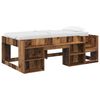 vidaXL Kids'Bed Frame with Storage Old Wood 75 x 190 cm
