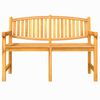vidaXL Garden Bench 149.5x60x90 cm Solid Teak Wood