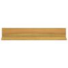 vidaXL Wall Shelves 2 pcs 60x10x10 cm Solid Wood Teak