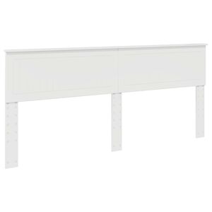 vidaXL Headboard Gloss White Engineered wood