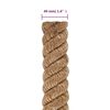 vidaXL Jute Rope 25 m Long 40 mm Thick