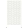 vidaXL Privacy Screen White 100 x 50 x 180 cm Steel