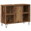 vidaXL Bathroom Cabinet Old Wood 80 x 33 x 60 cm Engineered Wood