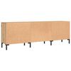 vidaXL TV Cabinet Artisan Oak 150x30x50 cm Engineered Wood