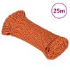 vidaXL Boat Rope Orange 5 mm 25 m Polypropylene