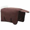 vidaXL Horse Blanket Full Dark Brown 95 cm Polar fleece