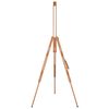 vidaXL Easel Stand 100x104x172 cm Solid Beech Wood