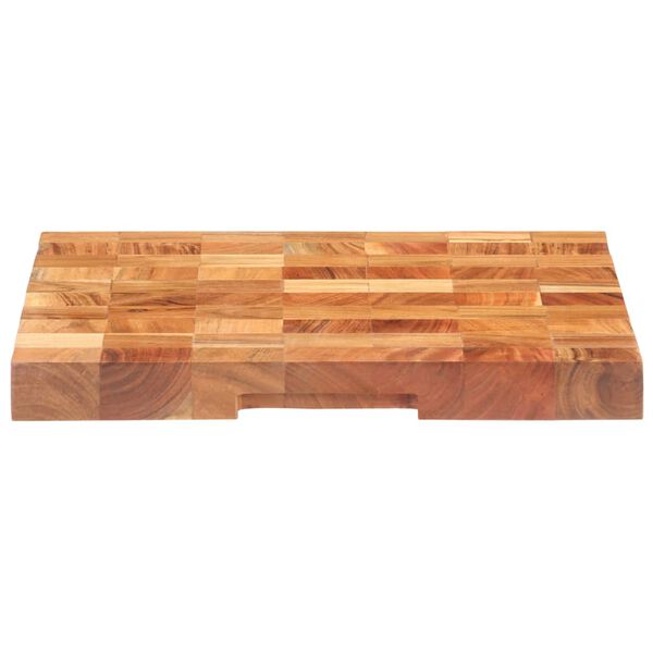 vidaXL Chopping Board 50x34x3.8 cm Solid Acacia Wood