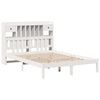 vidaXL Bookcase Bed without Mattress White 160x200 cm Solid Wood Pine