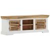 vidaXL TV Cabinet 110x30x40 cm Solid Wood Mango